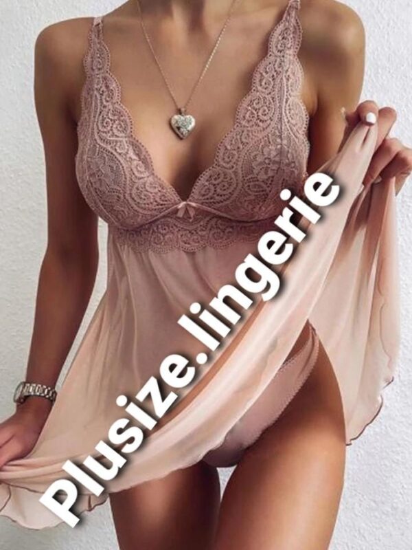 PLUS SIZE Lingerie Sleepwear Nightgown Sleep dress - Image 5